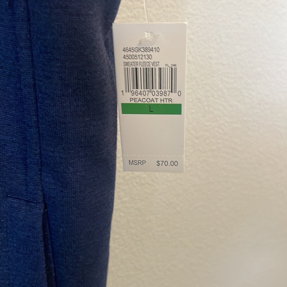 NWT men’s IZOD vest - Picture 3 of 4